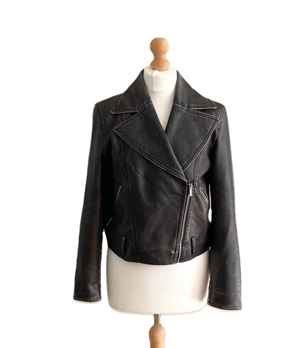 Womens black faux - womens, leather