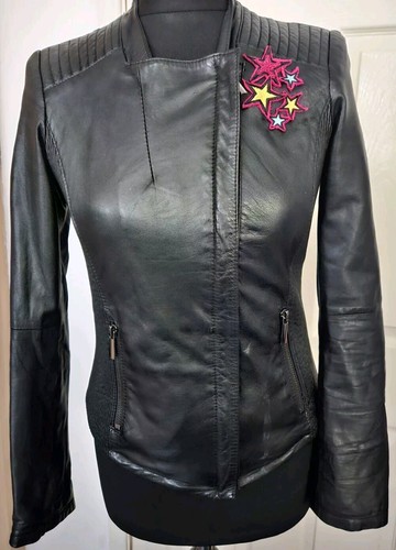 Zara biker faux - , star