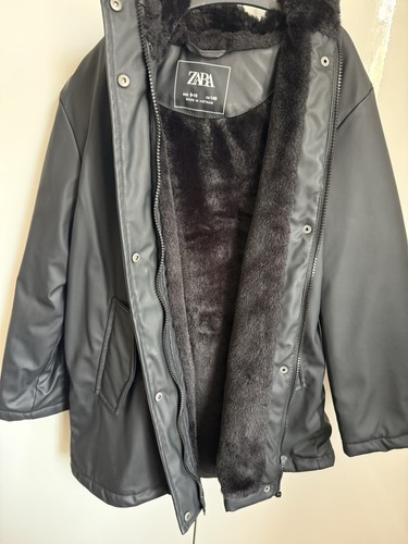 Zara girls boys faux leather - zara,