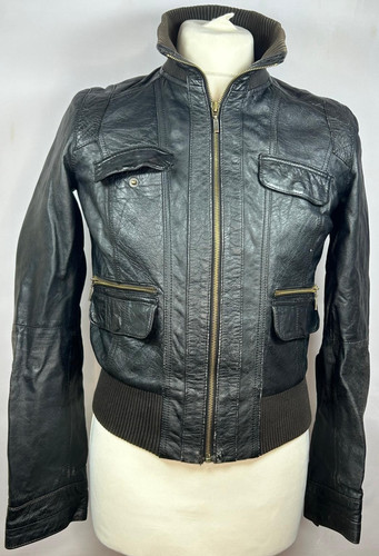 Zara trf black - zara, leather