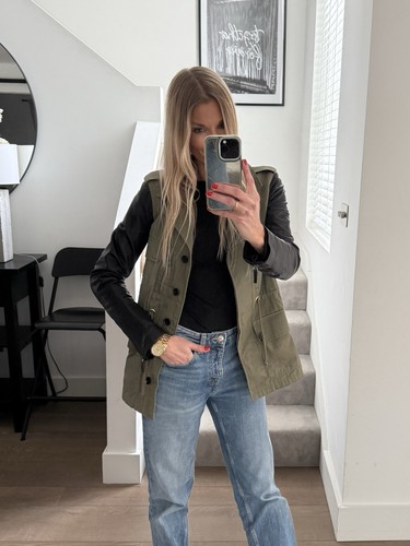 Zara utility military jacket - utility,