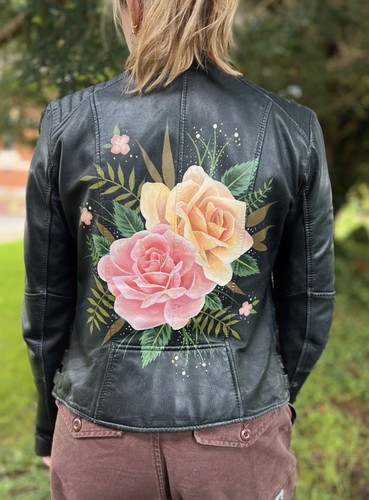 Hand painted custom wedding