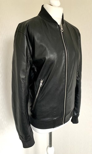 Zara black faux - zara,