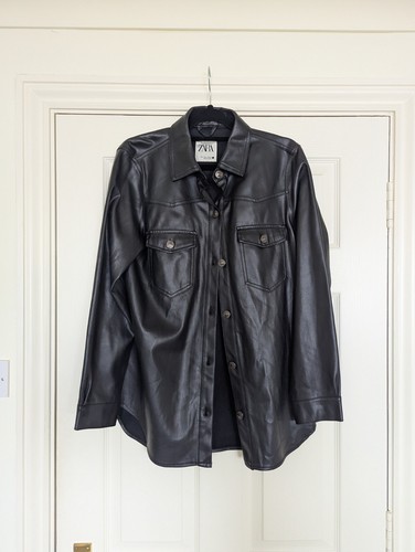 Zara pleather vegan faux - zara,