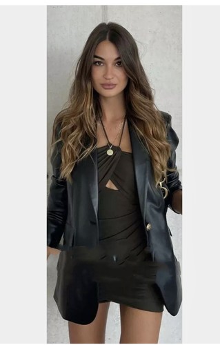 Zara black vegan - zara,