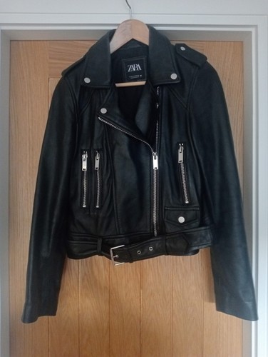 Ladies black leather - leather, by