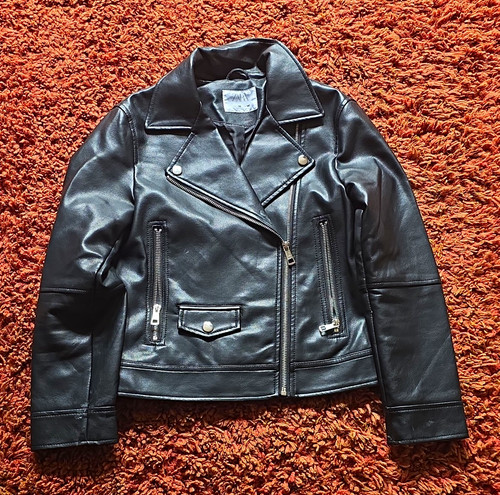 Zara girls black - girls, faux